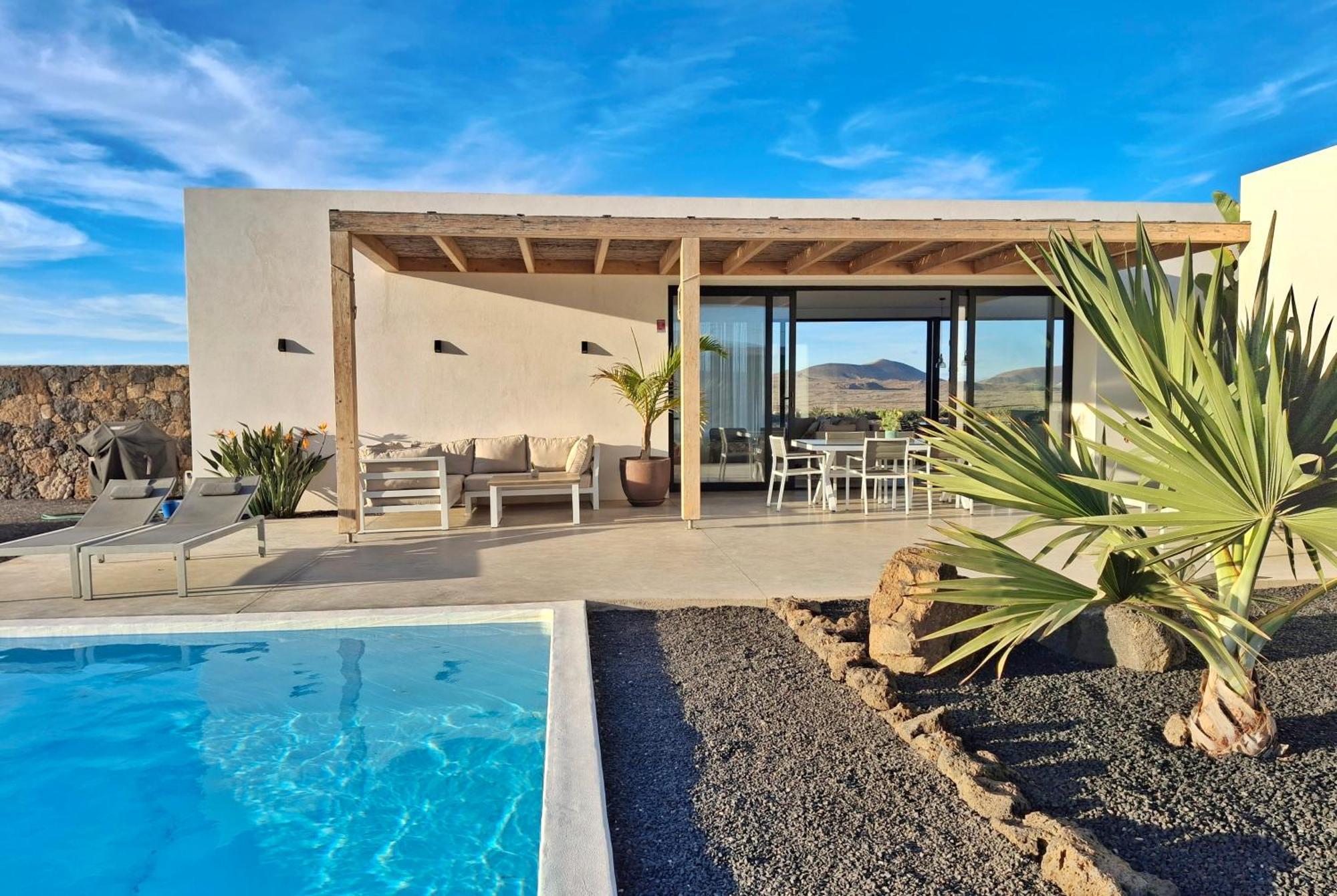 Villa Tabaiba En Lajares Con Piscina Экстерьер фото